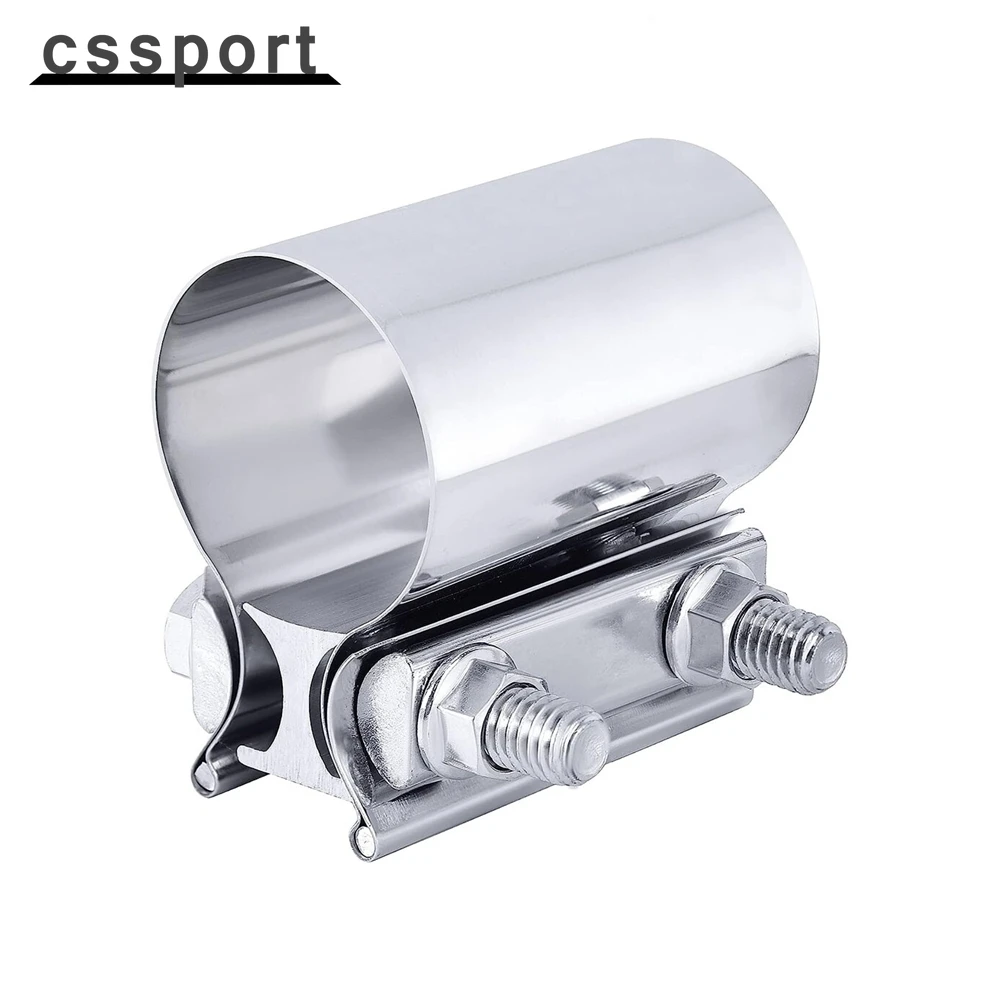 

1/2 шт. 4-дюймовый стыковый соединитель из нержавеющей стали, муфта для выхлопного зажима T304