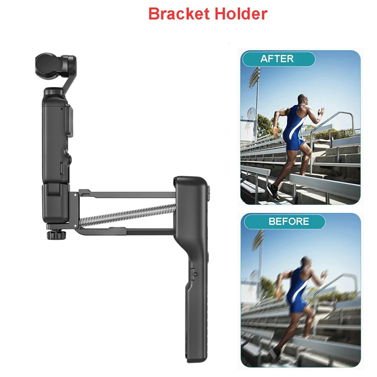 STARTRC Z-Axis Bracket Holder Stabilizer for DJI Osmo Pocket 3 Accessories Handheld Camera Shock Absorber Anti Shake HolderJADD