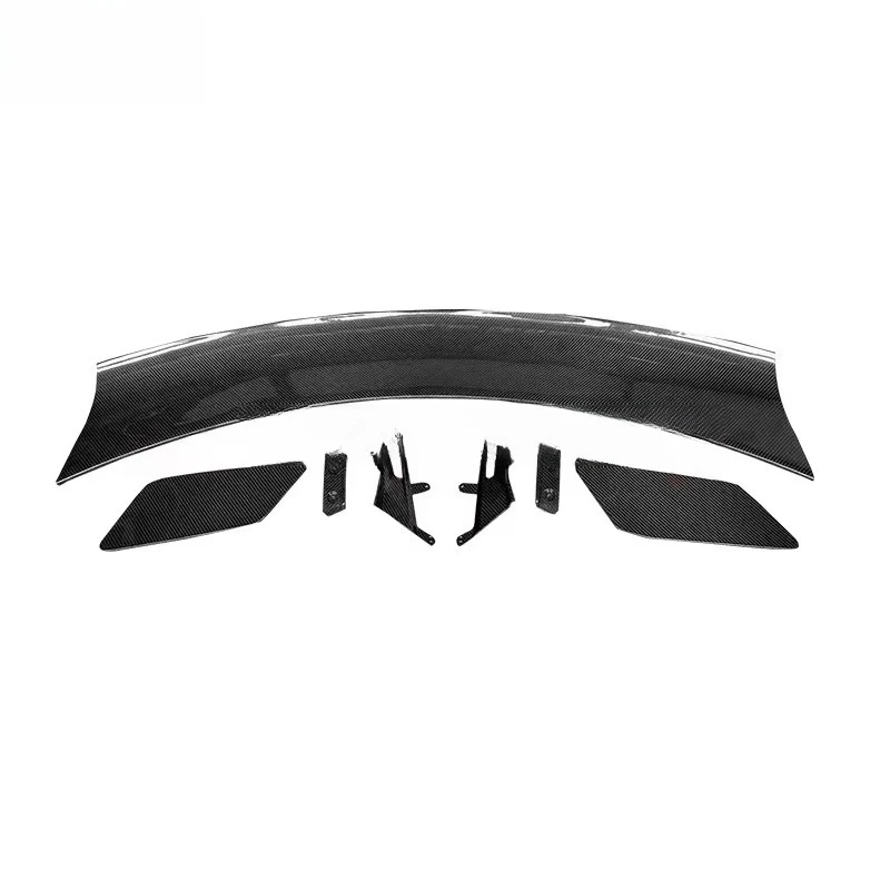 Dry Carbon Fiber Spoiler Wing for Ford Mustang S650 2024+ Upgrade to SC Sport Style Rear Spoiler Car Bumper Sport Style