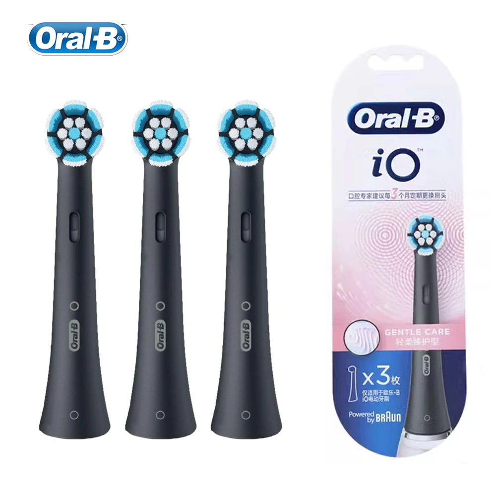 

Насадки для электрических зубных щеток Oral B Oral-B - iO Ultimate Clean Сменные насадки с угловой щетиной для удаления глубокого налета, 3 шт.