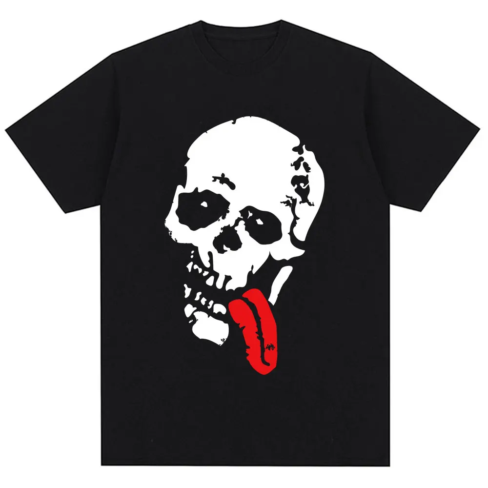 Breaking Bad Jesse Pinkman Skull PribtT-Shirts Men Women Gothic Vintage Punk T Shirt Summer Men Women Oversized Cotton T-shirt