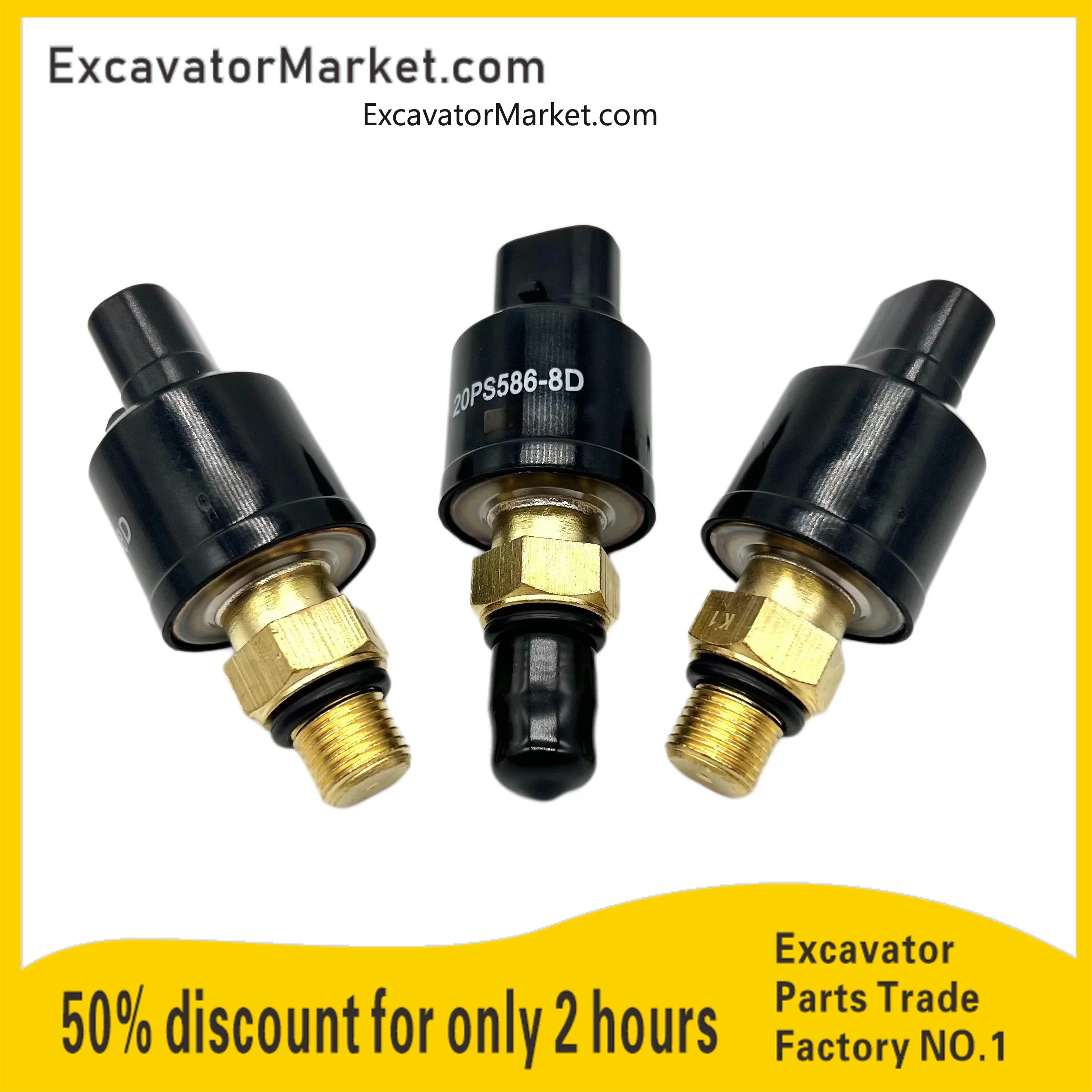 Excavator Spare Distribution valve pressure switch sensor for Hitachi zax60 70 120 200 240 360-2-3 excavator