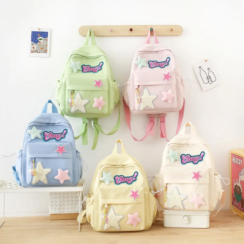 Kids Backpack for Boy Nylon School Bags Mother Kids Bags for Girl Toddler Backpacks Cute Backpack for Girl Class Bags for Girl