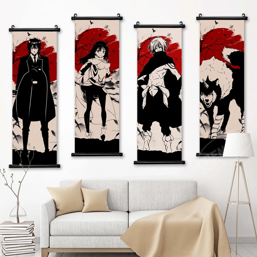 Home Decor Anime Prints HD Wall Art Poster Shion Canvas Pictures That Time I Got Reincarnated As A Slime Scroll Hanging Painting