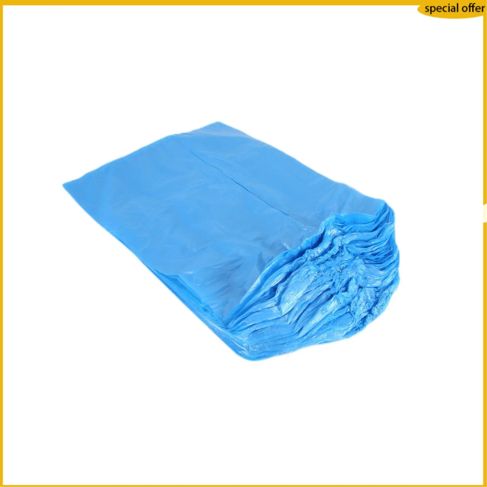 

A50I 50Pcs Waterproof Disposable Long Shoe Covers Carpet Cleaning Overshoes Protective