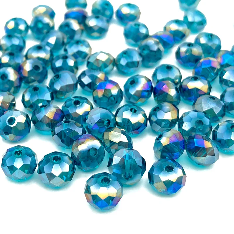 2 3 4 6mm Faceted Rondelle Austria Crystal Glass Beads for Jewelry Making DIY Loose Spacer Beads Earring Bracelets Supplies