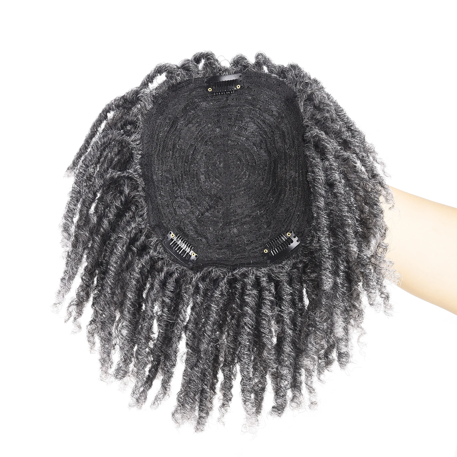 DinDong Synthetische Verschluss Topper Pferdeschwanz Clip In Haar Extensions Pony Schwanz Als Blonde Furcht Loks Perücke Clips Haar Günstige – Detail 19