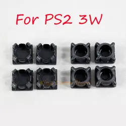 1set Dust Plug Set Rubber Feet Plastic Pad Cover For PS2 7W 9W 70000 90000 For PS2 3W 30000 Controller Replacement Parts