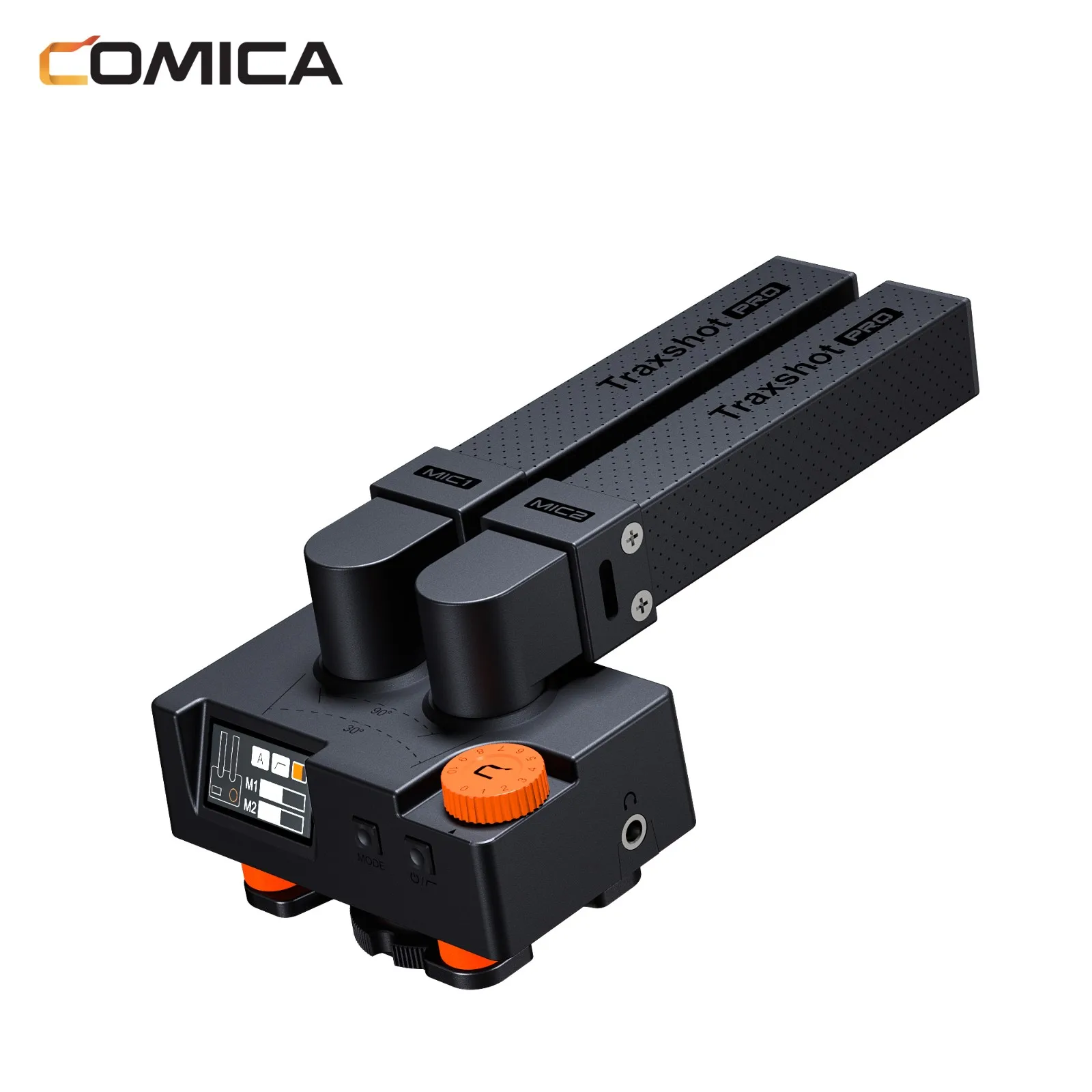 Imagem -02 - Comica Traxshot Pro Shotgun Microfone Tudo em um Câmera Iphone Android pc Ideal para Gravação de Vídeo