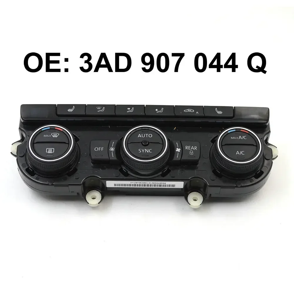 New AC Seat Heater and Air Conditioning Control Panel for Passat B7 CC Tiguan Golf 6 3AD 907 044Q 3AD907044Q