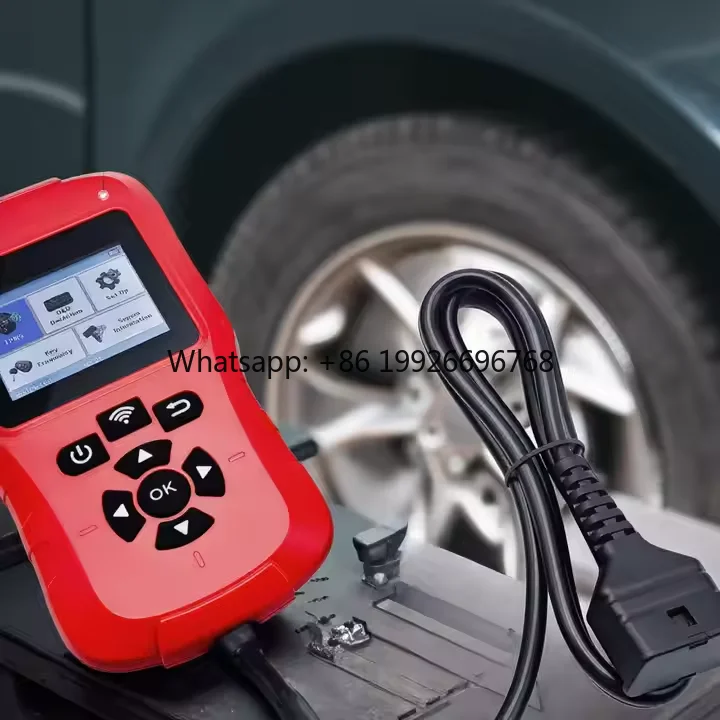 

Q06 Handheld TPMS Service Tool Can Be Used with the TPMS APP Supports All 315/433MHz Sensors