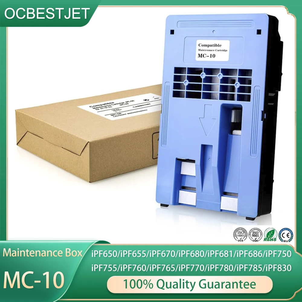 MC-10 Maintenance Cartridge for Canon ImagePROGRAF IPF650 655 680 670 685 755 750 760 765 770 780 785 830 840 850 Printer