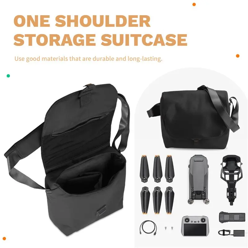 

Сумка-переноска AU61 для DJI 3/Air3, портативная сумка для хранения и переноски дрона DJI 3, аксессуар для дрона.