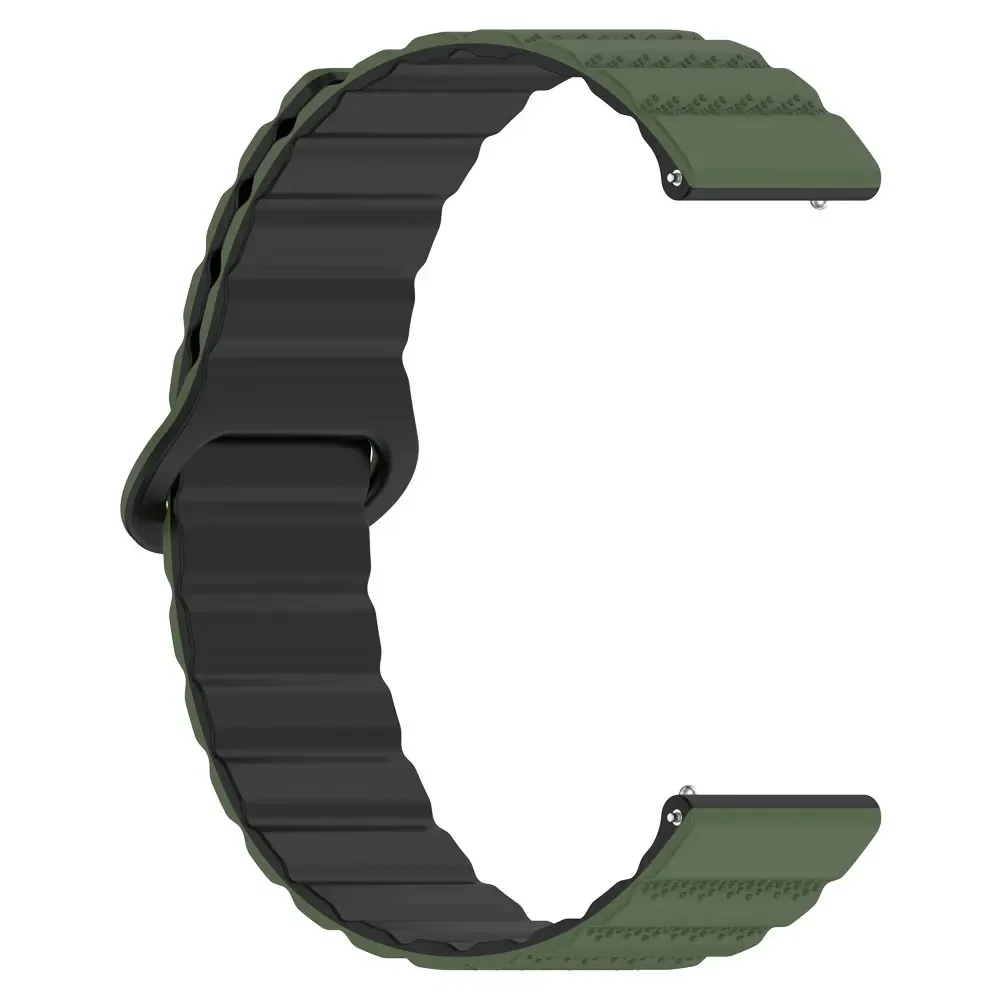 حزام مغناطيسي من السيليكون للغارمين Forerunner 265 255 265S 255S Vivoactive 4S 3 5 سوار الفرقة Venu Sq 2 Plus 3S 2S حزام الساعات