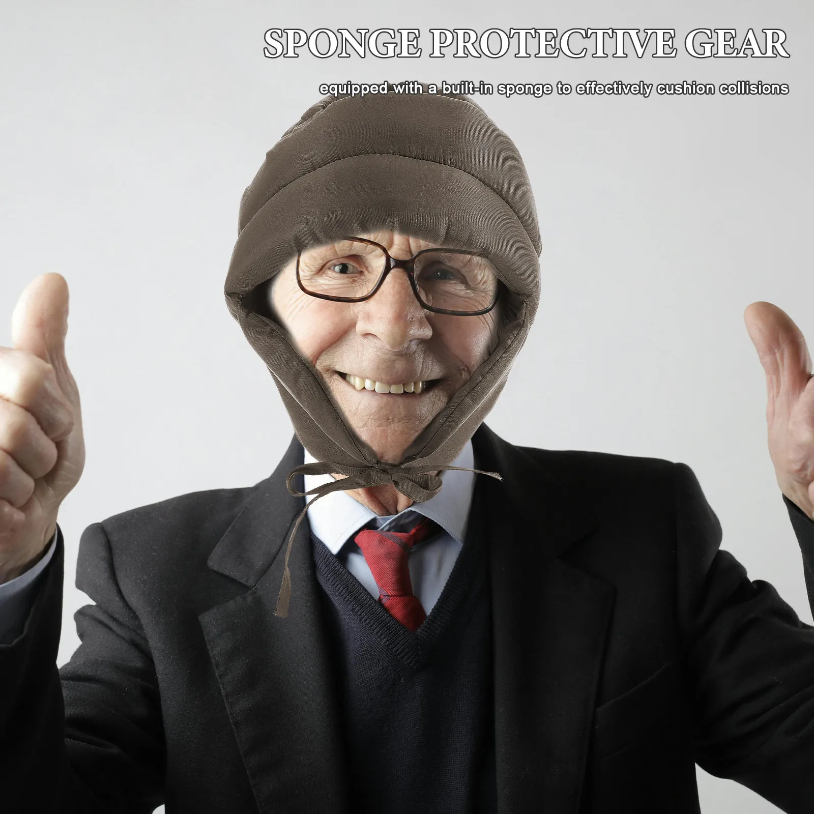 

Elderly Protective Hat Adjustable Safety Bump Cap Breathable Lightweight Comfortable Seniors Anti-Fall Anti-Collision