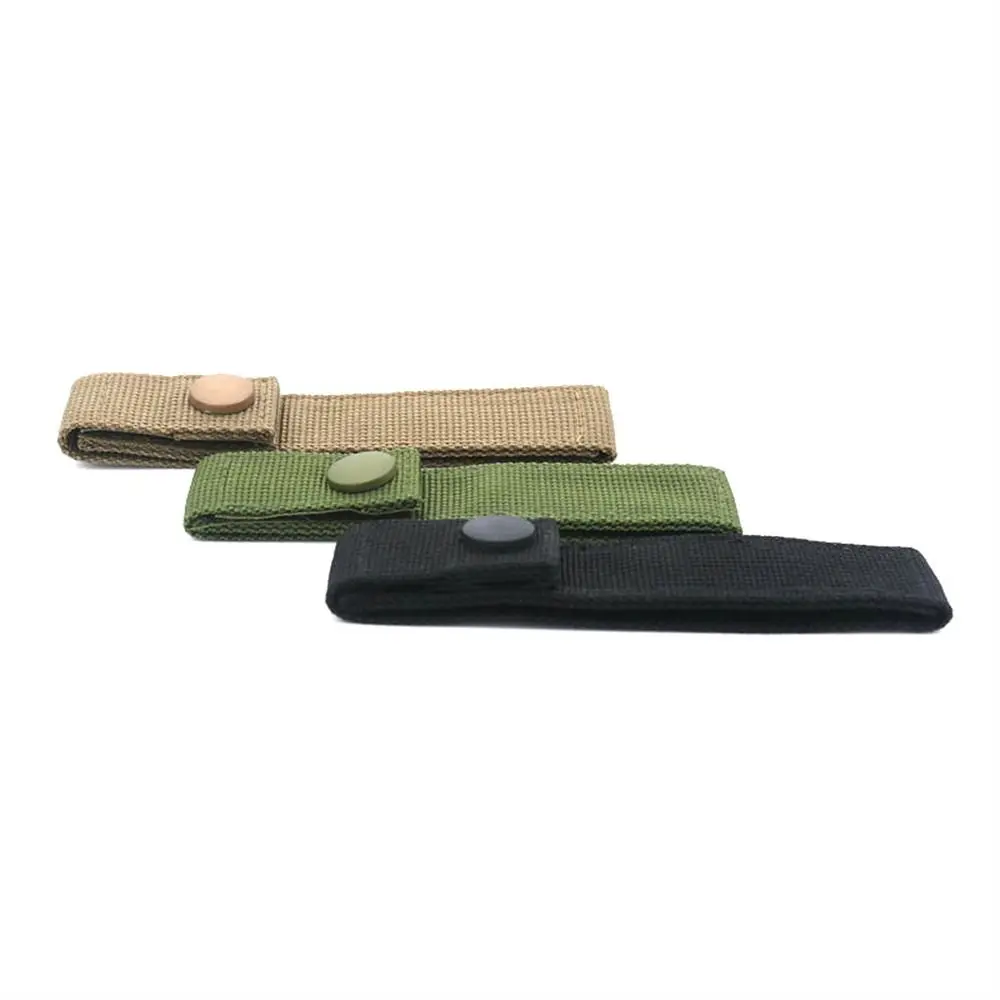 High Strength Nylon Ribbon Key Hook Clip Backpack Hanger Hanging Webbing Buckle Green Khaki Climbing Carabiner Belt Hooks Hanger