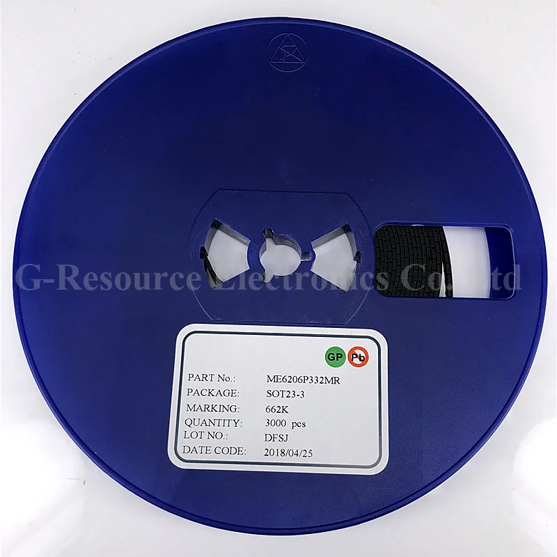 (100 Pcs) ME6206P33…