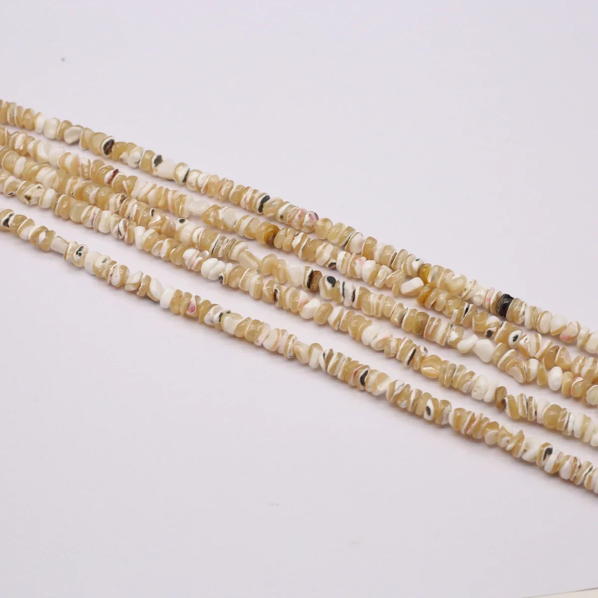

5-6mm Khaki Chips Shell Irregular Natural Freshwater Bead Exquisite Women Jewelry Making DIY Necklace Bracelet Earring Accessory