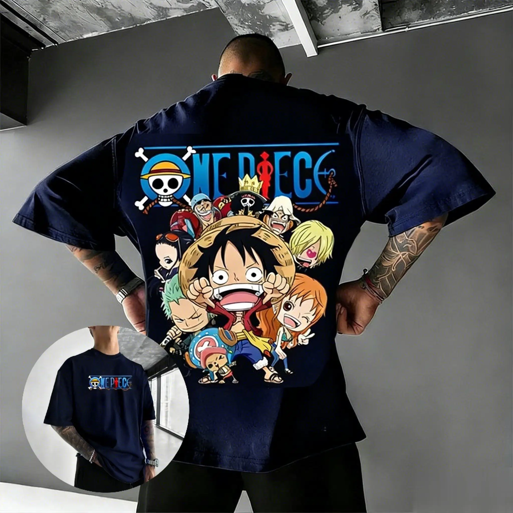 One Piece Luffy Anime Graphic T Shirt Men Women 2026 Summer Cotton Short Sleeve Tee Casual Streetwear Oversized Crewneck Tops