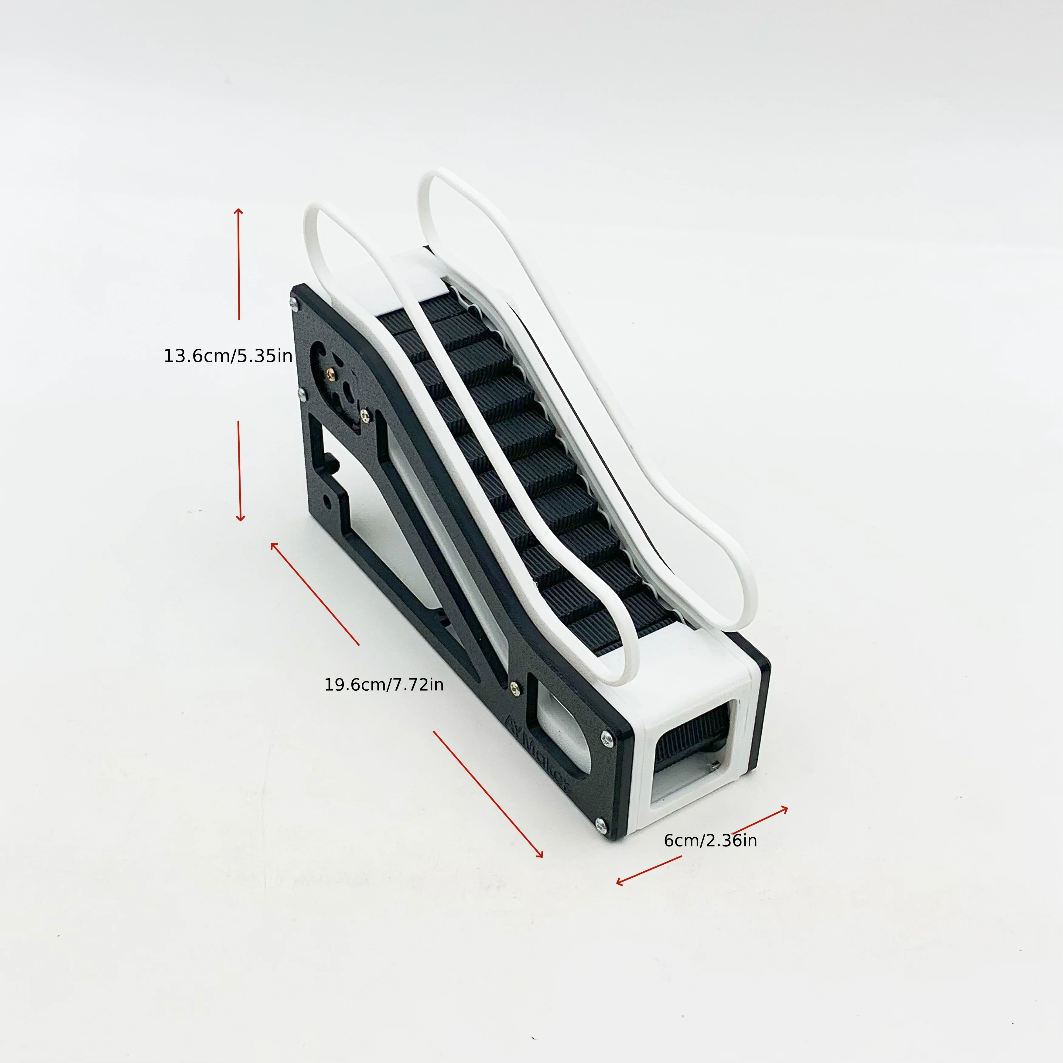 3D Printed Escalator Size Combination Set, Home Office Desktop Decoration Ornament, Unique Reflective Color
