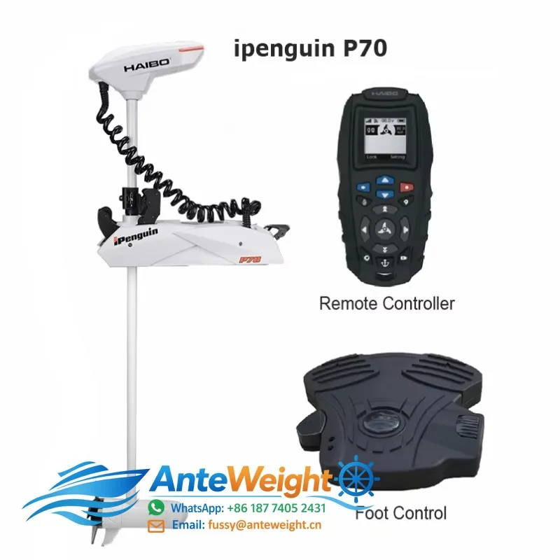 Electric Trolling Motor Anchor P70 Ipenguin Bow Mount 12V 70LBS 54