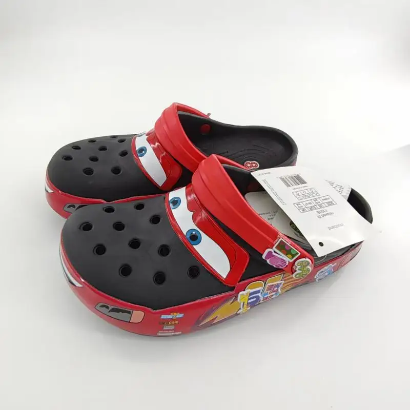 Blaue Rennwagen-Clogs, schnelltrocknende, leichte Wasserschuhe, weiche, rutschfeste Sohle, Slip-On-Sandalen für Strand, Dusche, Pool, Garten, Zuhause, neu – Detail 3