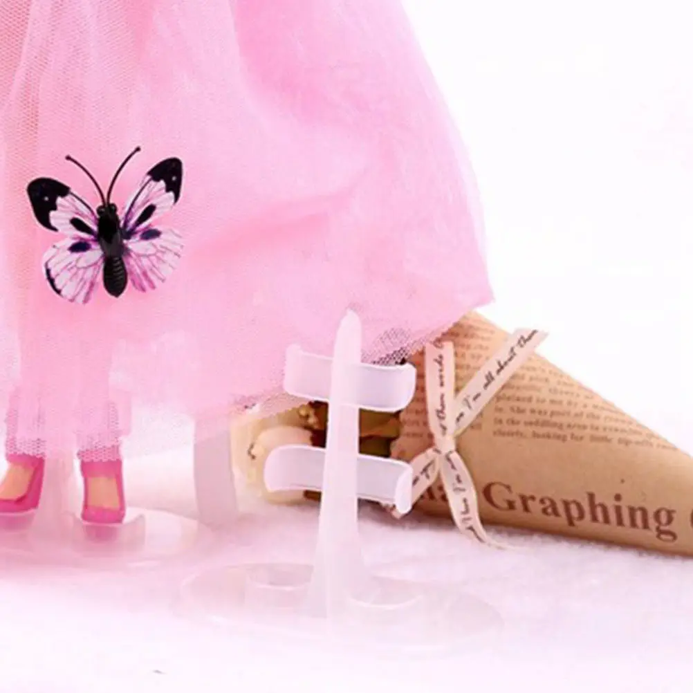 

1Set Portable Support Bracket High Quality Material No Wrinkles Ideal for Mini House Decoration Gifts Rack