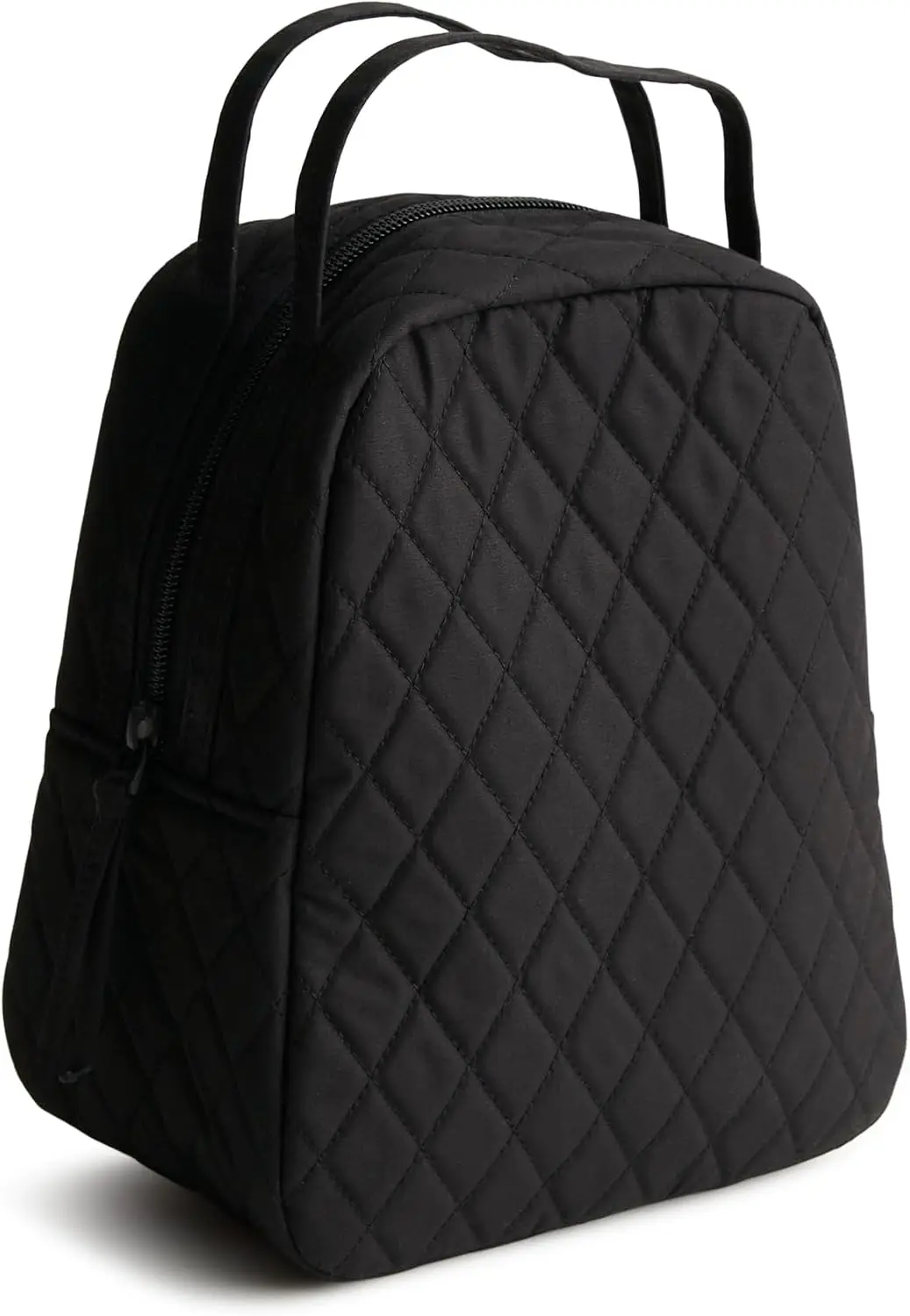 

Женская хлопковая сумка для обеда премиум-класса, безлуночный ночной узор, 9x7x4 дюйма с отделением на молнии