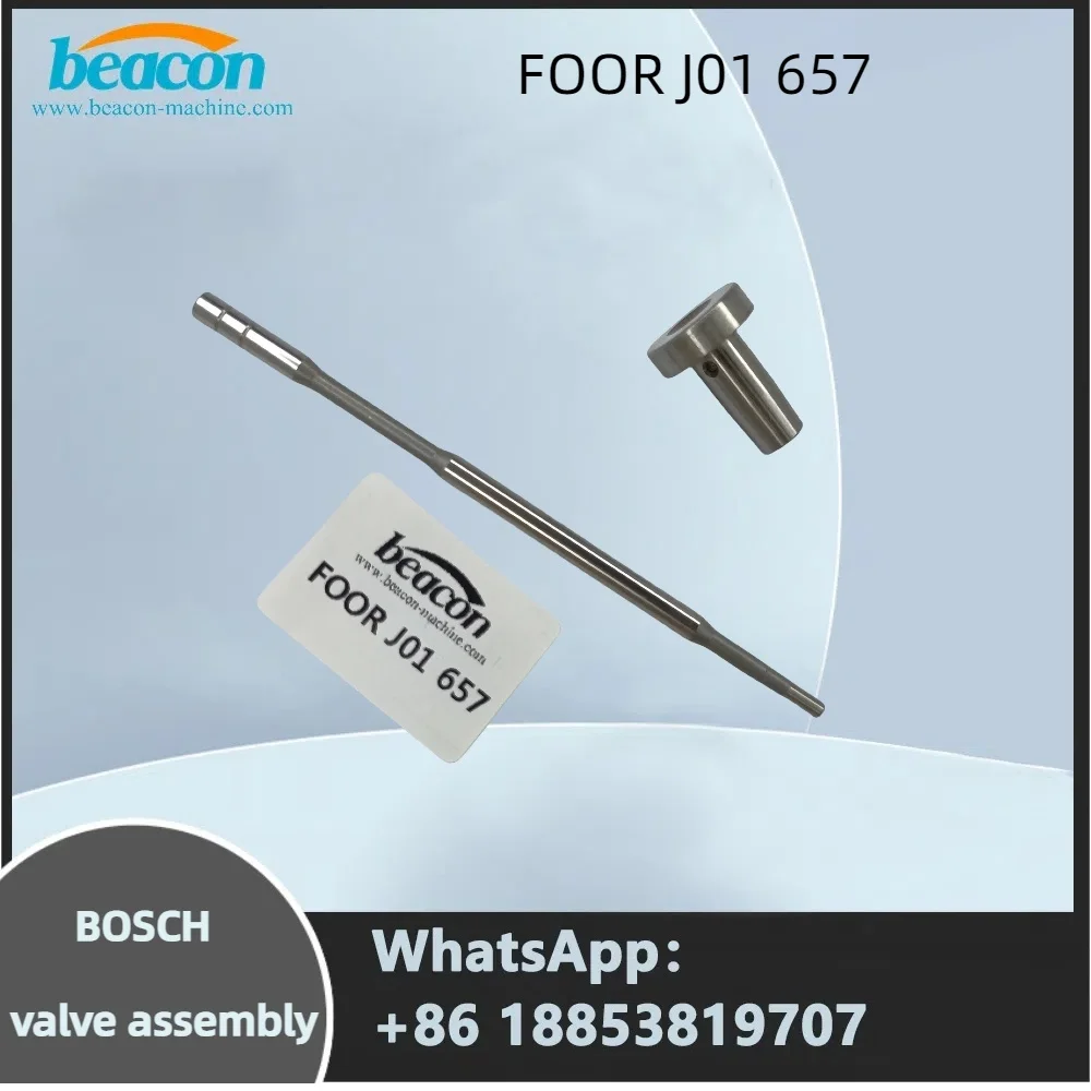 

Beacon 4PCS FooR J01 657 Common Rail Diesel Fuel Injector F OoR J01 657 Control Valve FooRJ01657 For 0445120078