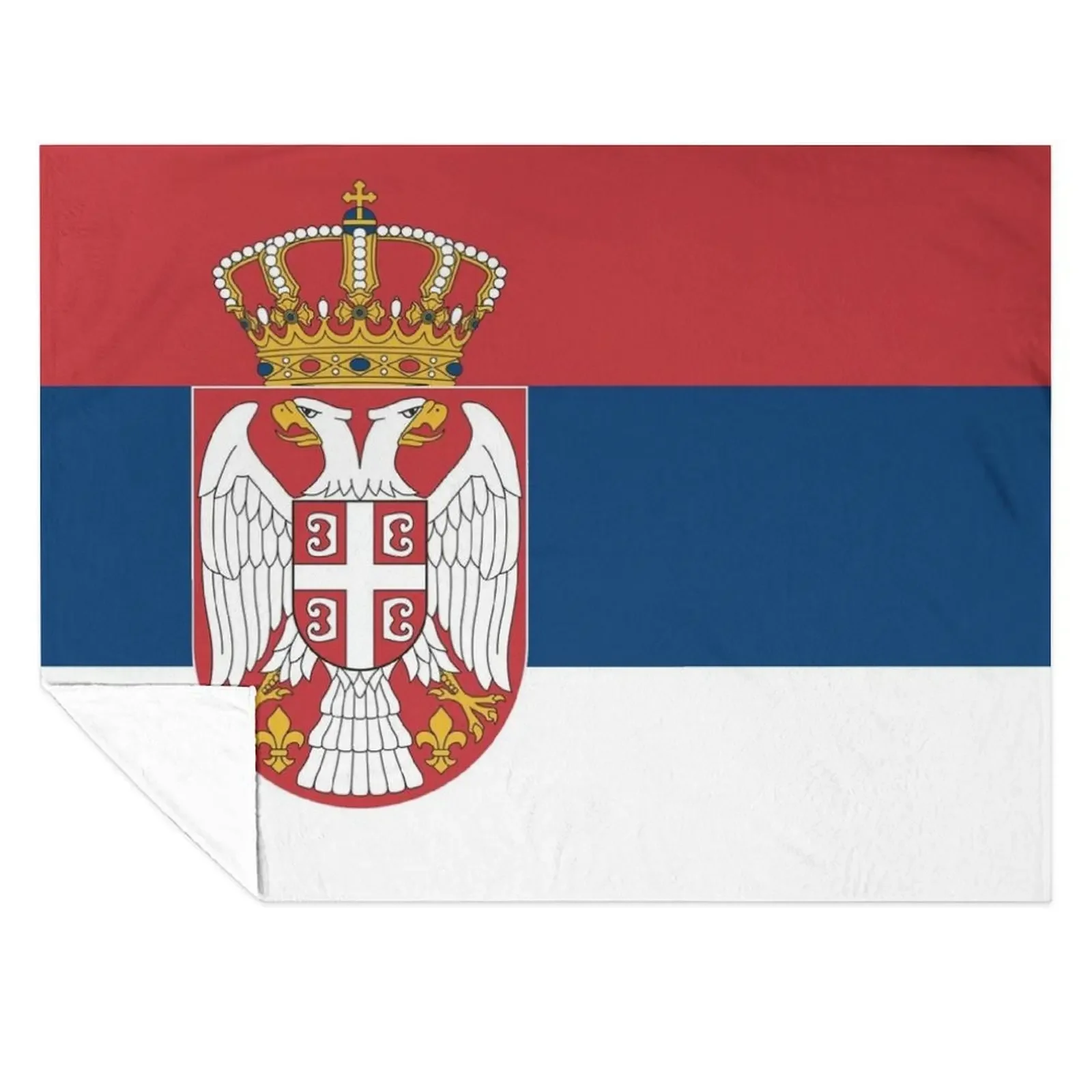 

Flag of Serbia Throw Blanket Extra Large Throw heavy to sleep decorative For Decorative Sofa Blankets