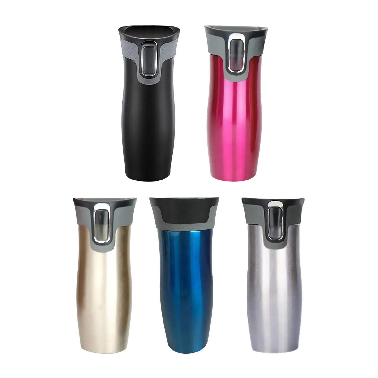 420ml Travel Mug Thermoses Double Walled Drinks Flasks Preservation Vacuum Insulated Tumbler Coffee for Business Car