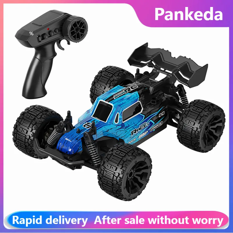 New C25 RC Car 2WD Full Scale Remote Control Car High Speed Drift Monster Truck All Terrain Off-road Vehicle Toy For Kid Gift