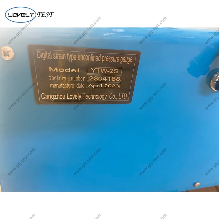 جهاز اختبار الضغط الأوتوماتيكي غير المحدود YTW-2S