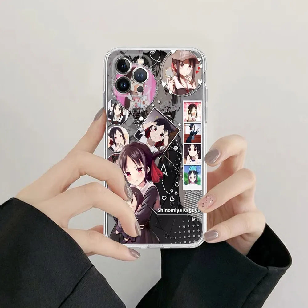 Kaguya Sama Love Is War Phone Case For iPhone 15 14 11 12 13 Mini Pro XS Max Cover 6 7 8 Plus X XR SE 2020 Funda Shell