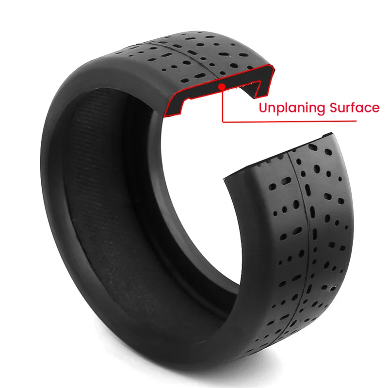 

Stable Performance-4Pcs Plastic Wheel Rubber Tire For ARRMA 1/7 INFRACTION 6S F1 LIMITLESS RC Car