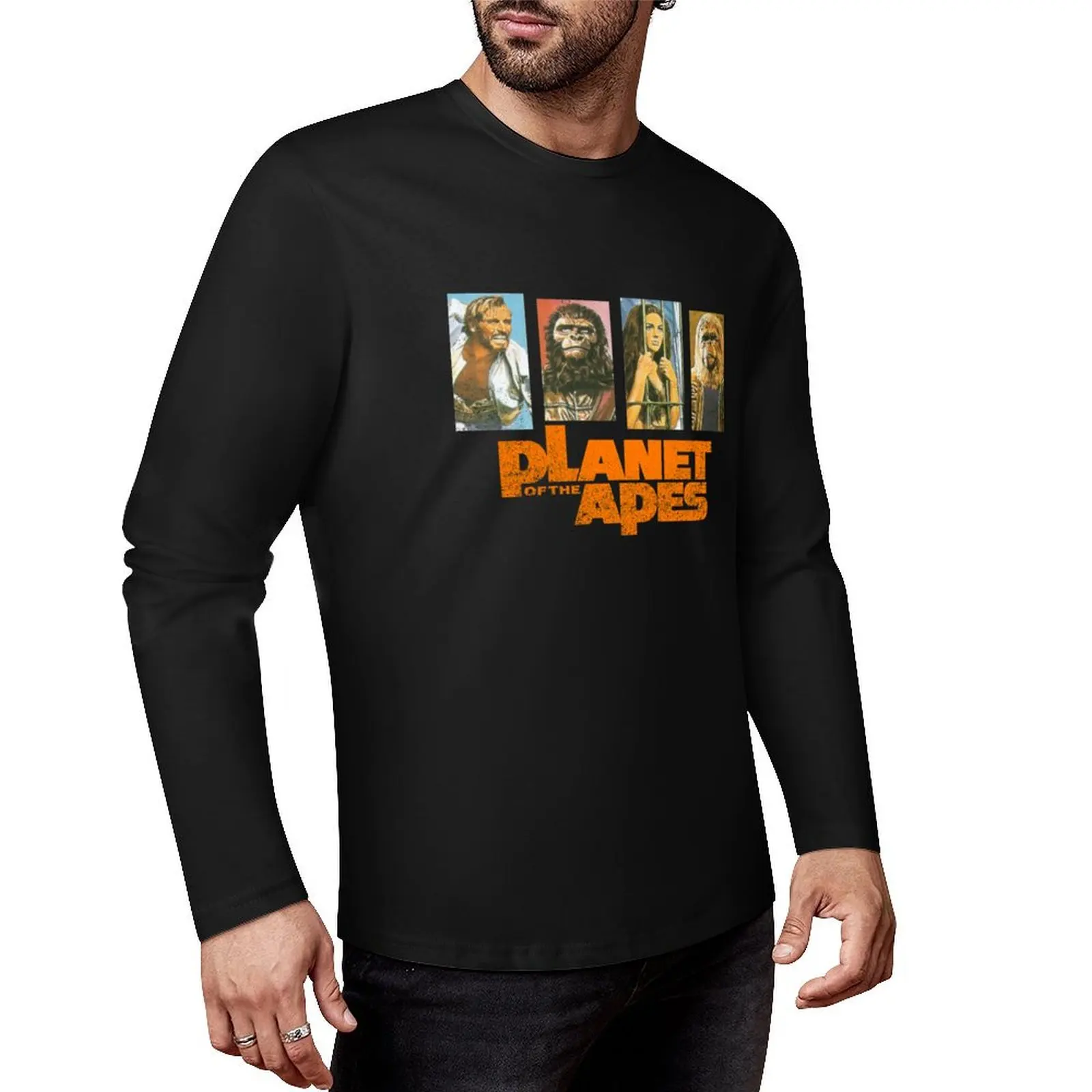 

film - Planet of the Apes Long T-Shirt quick drying t-shirt T-shirt for a boy t shirts for men pack