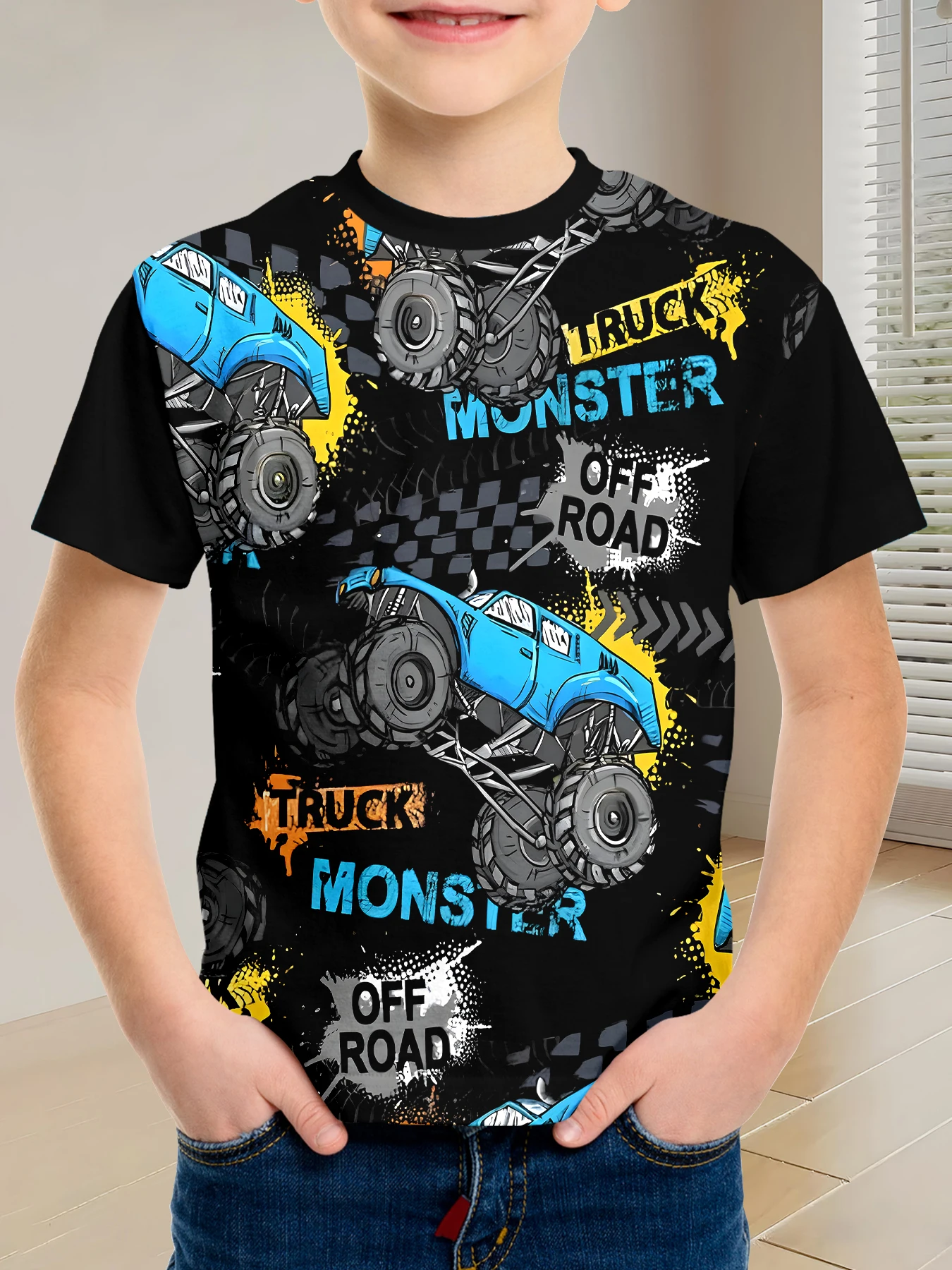 

Футболка с принтом в стиле приключений, повседневная одежда