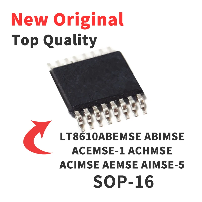 1 Piece LT8610AEMSE LT8610ACEMSE-1 LT8610ACEMSE LT8610ABIMSE-5 LT8610ABEMSE LT8610AEMSE-5 SOP-16 Chip IC New Original