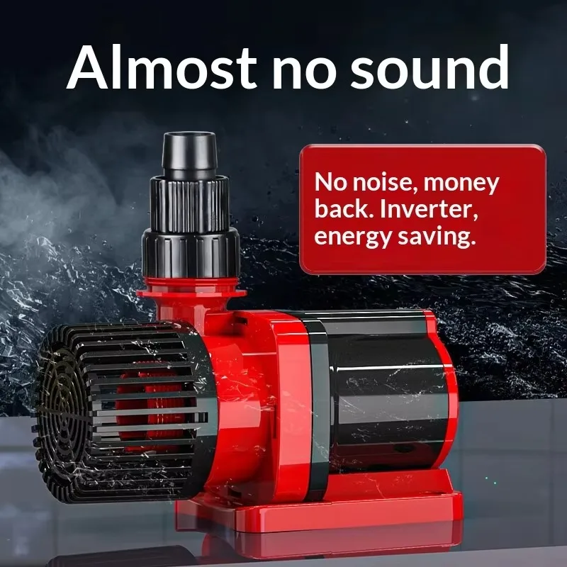 

Ultra-quiet Variable Frequency 24V DC High-flow Adjustable Submersible Water Pump 3-Year Warranty for Aquarium Fish Pond