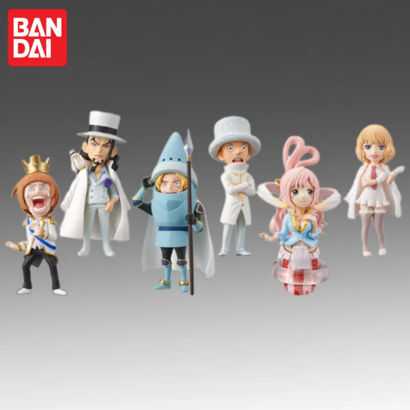 

В наличии: Оригинальная фигурка Bandai Banpresto WCF One Piece Lucci Sabo, новая, в коробке, модель персонажа аниме, игрушка.