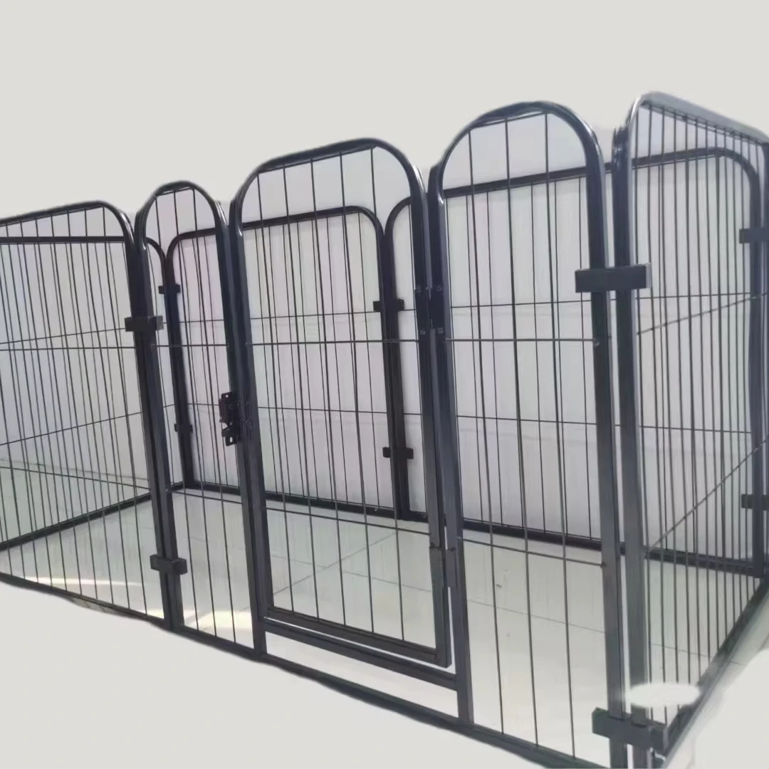 

Durable Waterproof Fence Panel Dog Play Pen Pet Playpen Made By Steel Tube And Iron Wire Puppy Pen