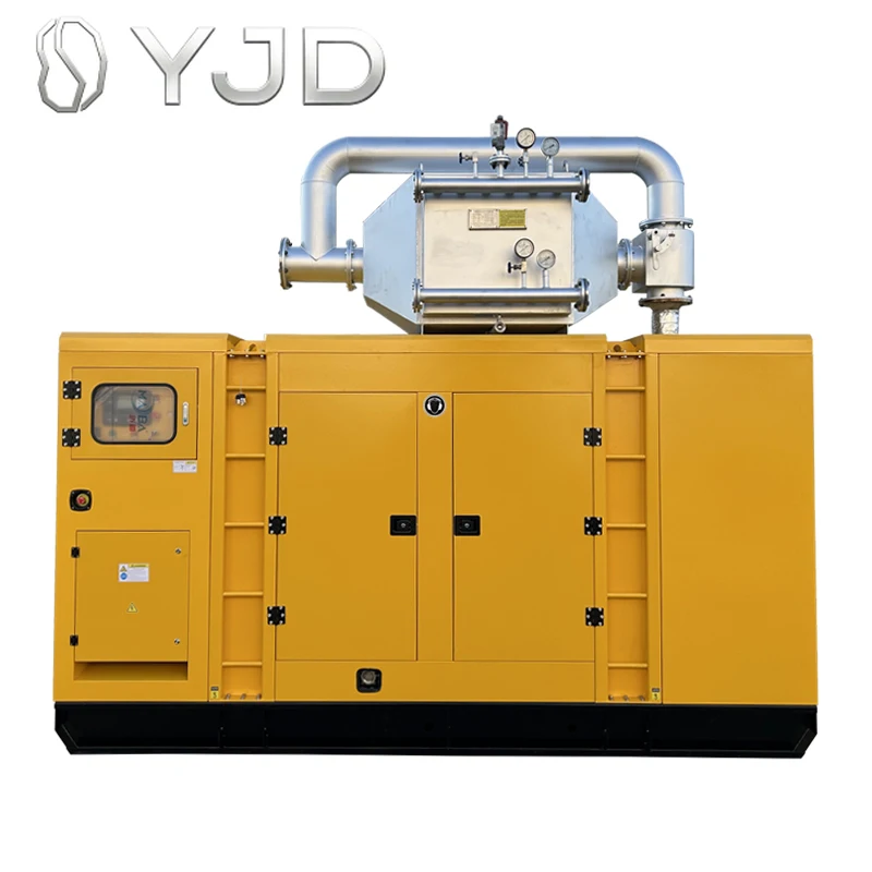 100kw Auto Start Biomass Gasifier Generator Wood Syngas Stove Corn Straw 85% Efficiency Renewable Energy