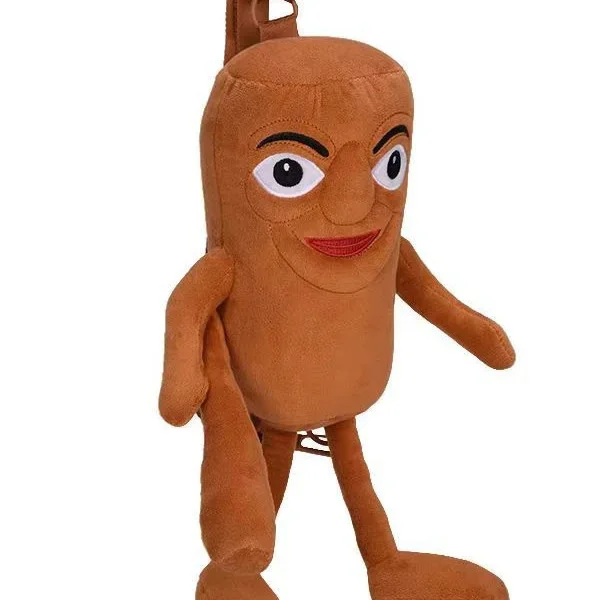 Italienischer Brainrot Shark Rucksack Plüsch Tungtungsahur Tralalo Shan Hai Jing Weiche Puppe Kinder Erwachsene Geschenk