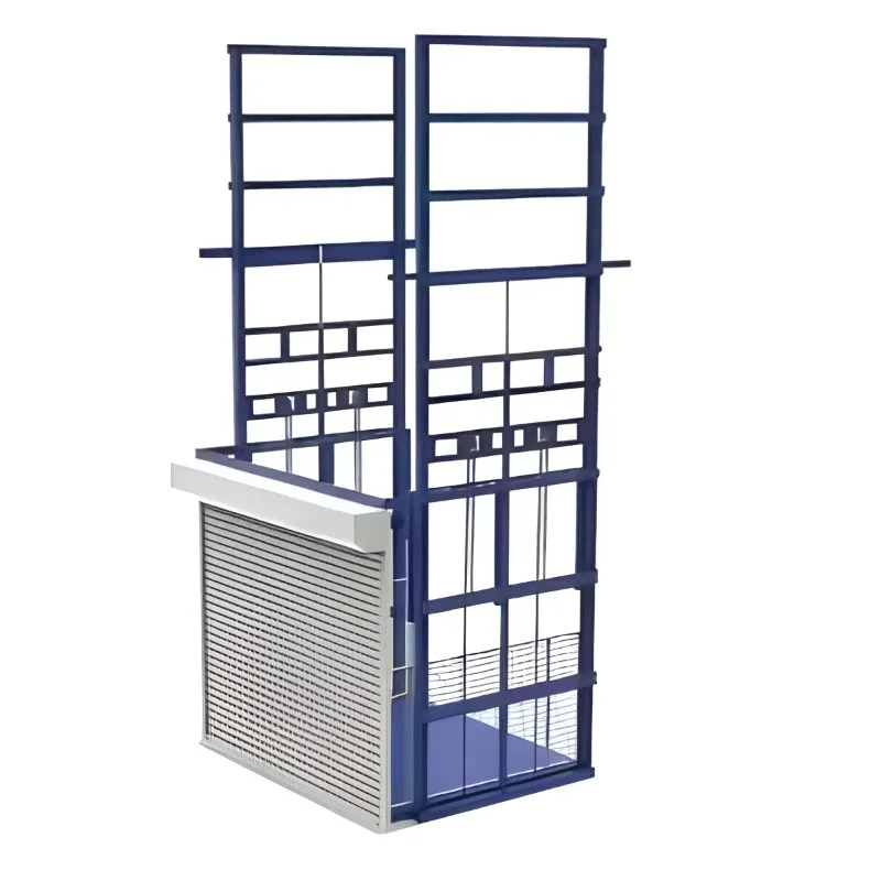 Factory Vertical Cargo Lift Hydraulic Multi Level Goods Elevator for Production Materials Machinery Parts and Pallets