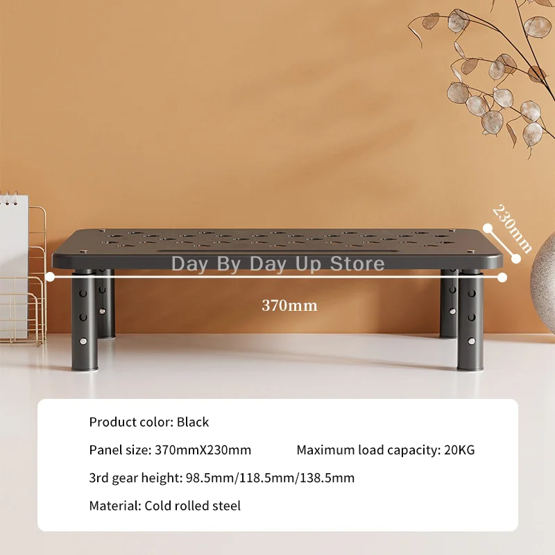 Functional Adjustable PC Screen Stand Computer Rack Holder for Studio Work