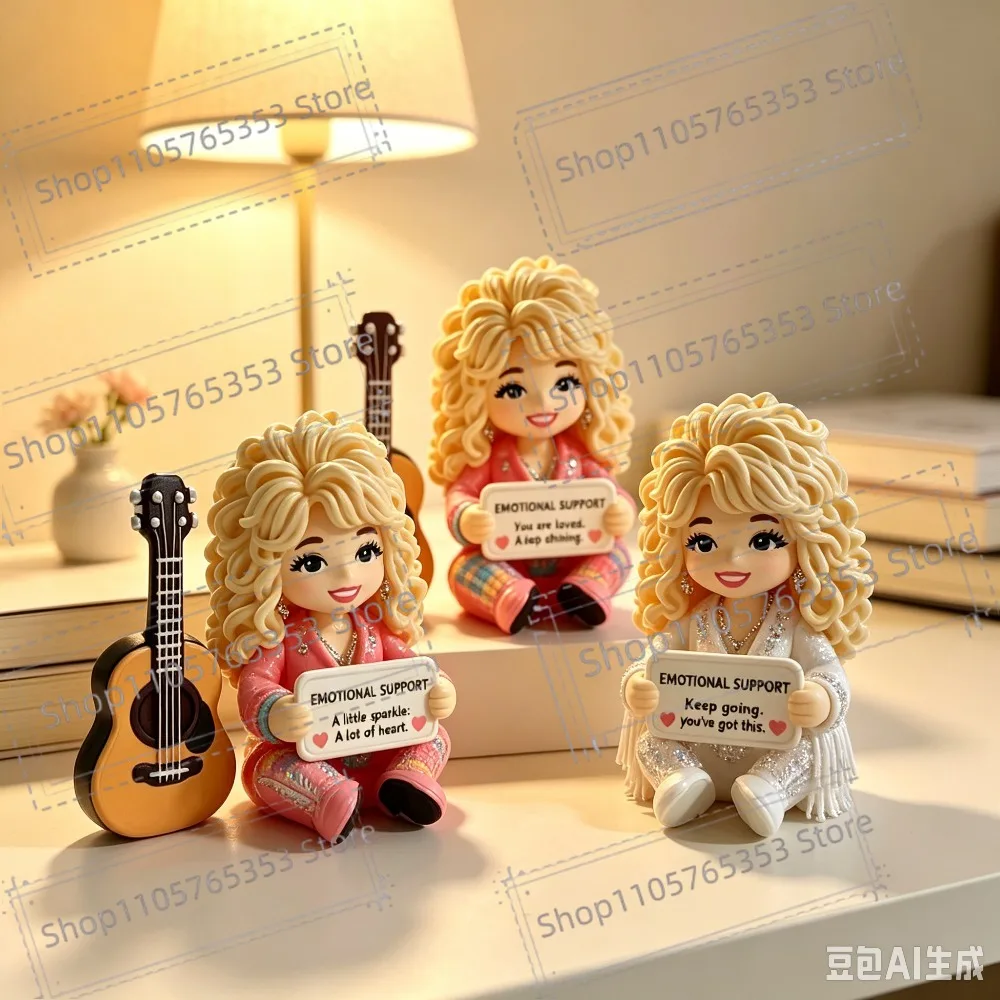 2026 New The Purple Rain Prince Emotional Support Resin Doll Ornament Home Decor Ornaments Music Enthusiast Fan Collectibles