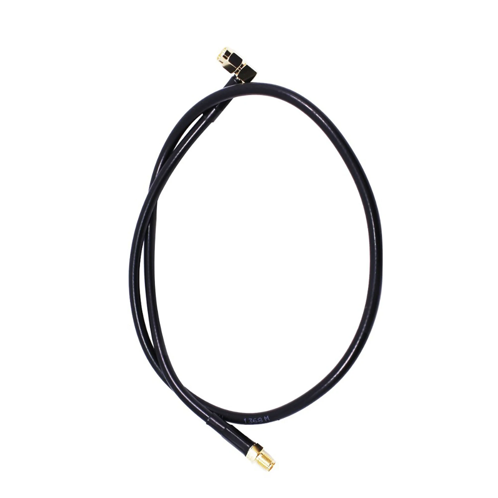 SMA Antenna Extension Cable 60cm RG58 SMA Female to SMA Male Elbow for Baofeng UV-5R UV-82 UV-9R For Walkie Talkie