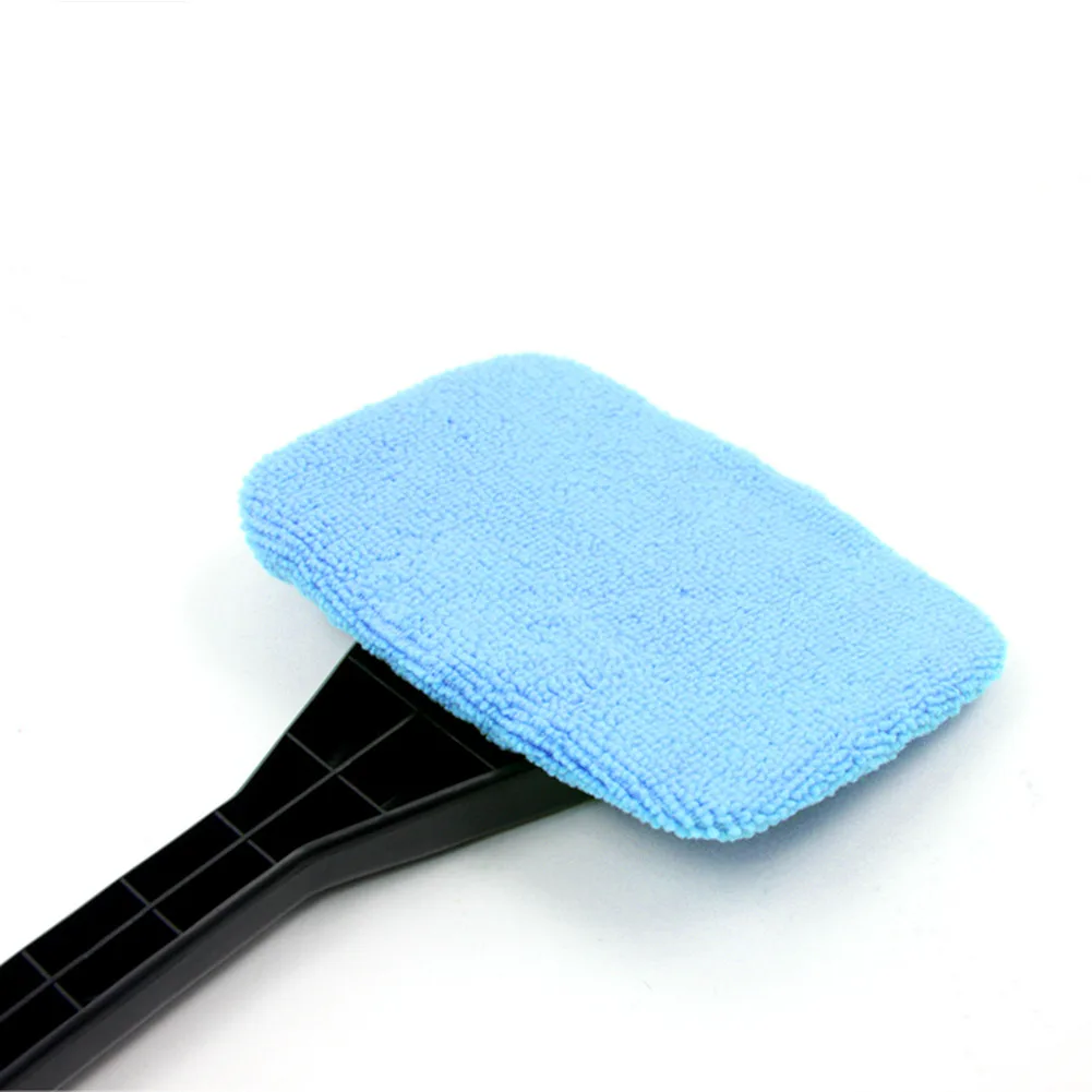 Car Window Cleaner Brush Windshield Cleaning Washer Tool Inside Interior Auto Glass Wiper with Long Handle