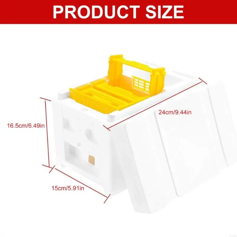 Queen Bees Mating Box Foam Breeding Rearing Copulation Accessories Beekeeping KXRE