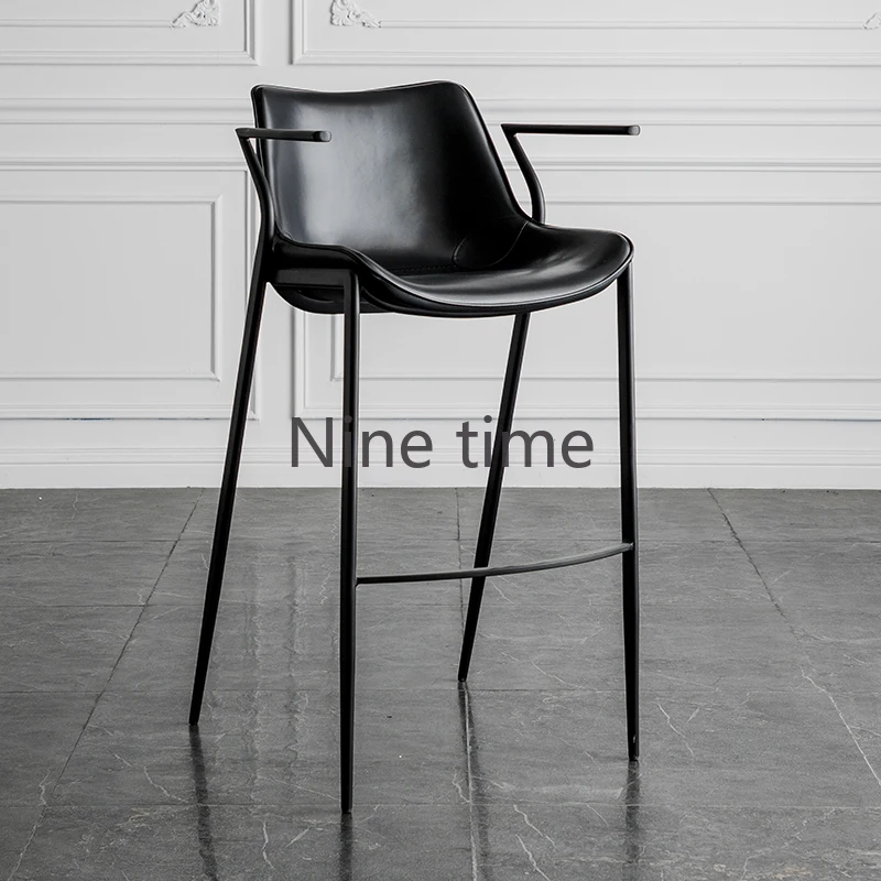 

Leisure Designer Bar Stools Modern Dressing Unique Fashion American Bar Chairs Counter Ergonomic Sgabello Cucina Home Furnitures